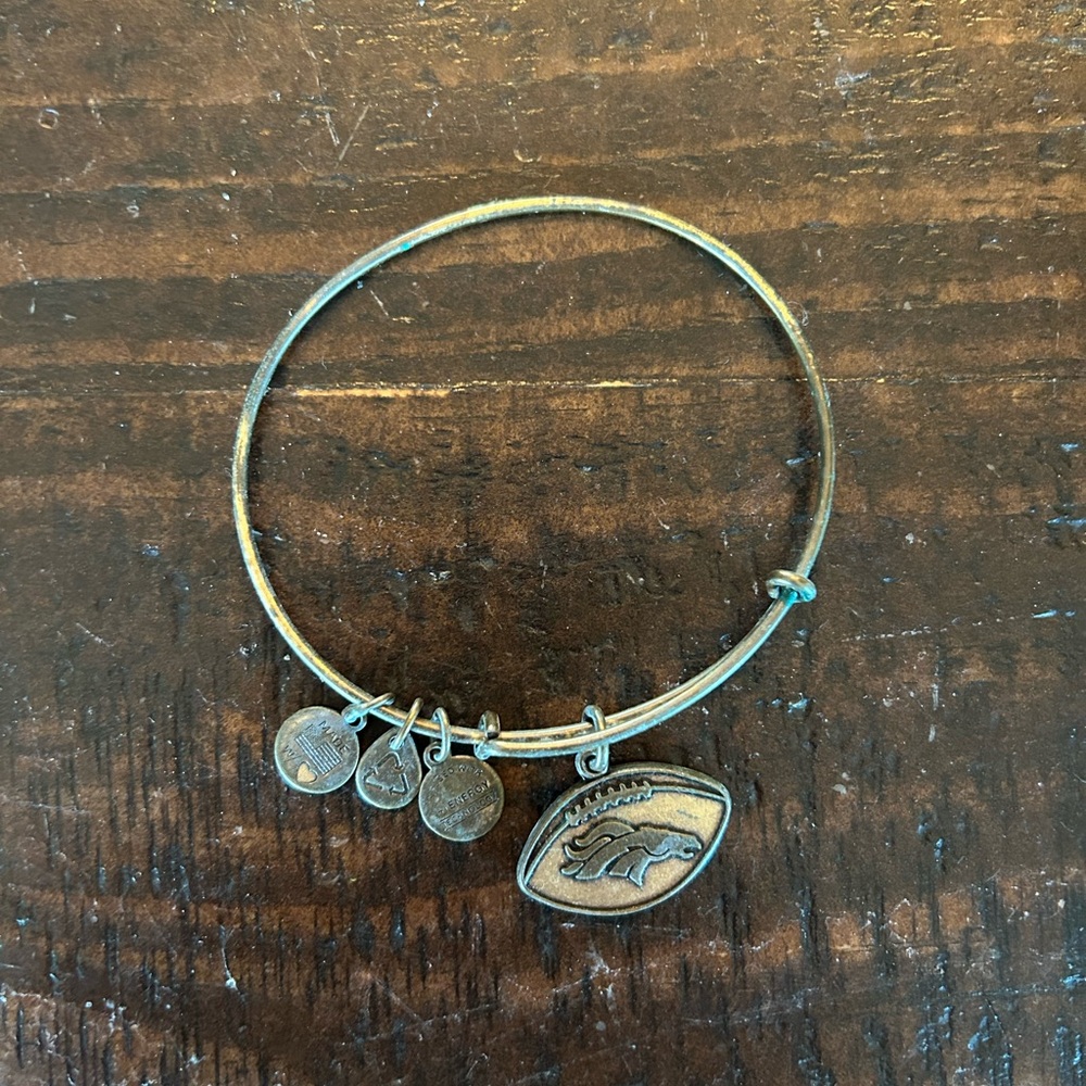 ALEX AND ANI Denver Broncos Charm Bangle